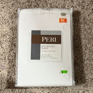 White Spellbound Sheer Panel